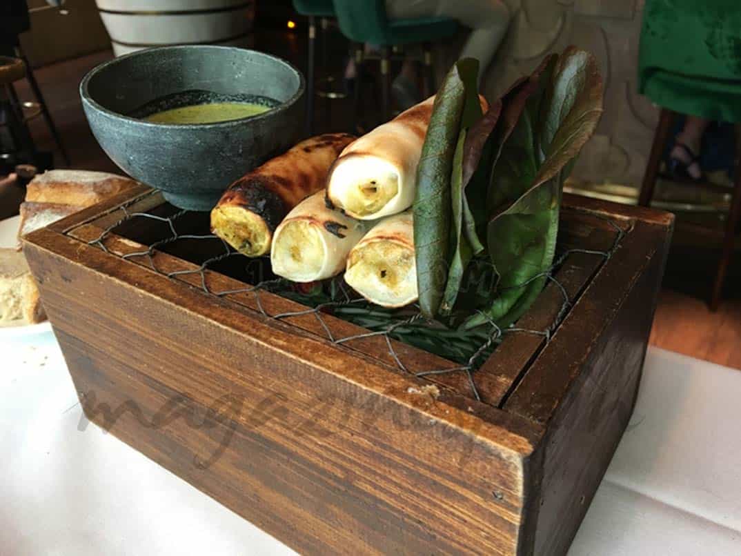 Rollito de Samosa al tandoor