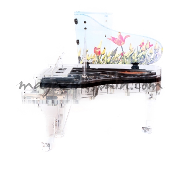 piano de cristal