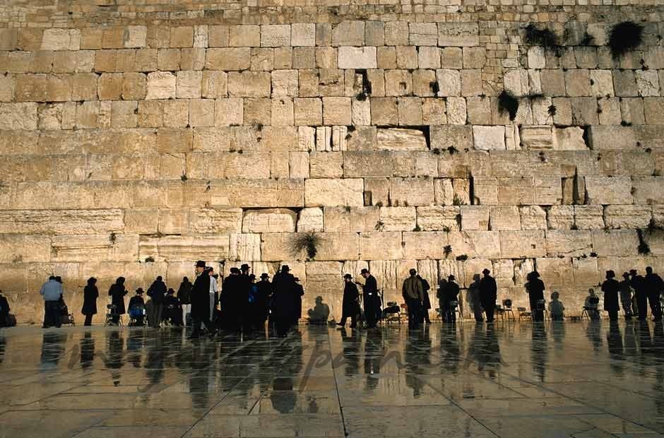 Muro de las Lamentaciones en Jerusalém