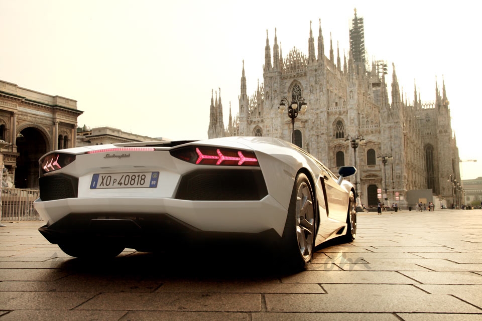 Lamborghini en Milán
