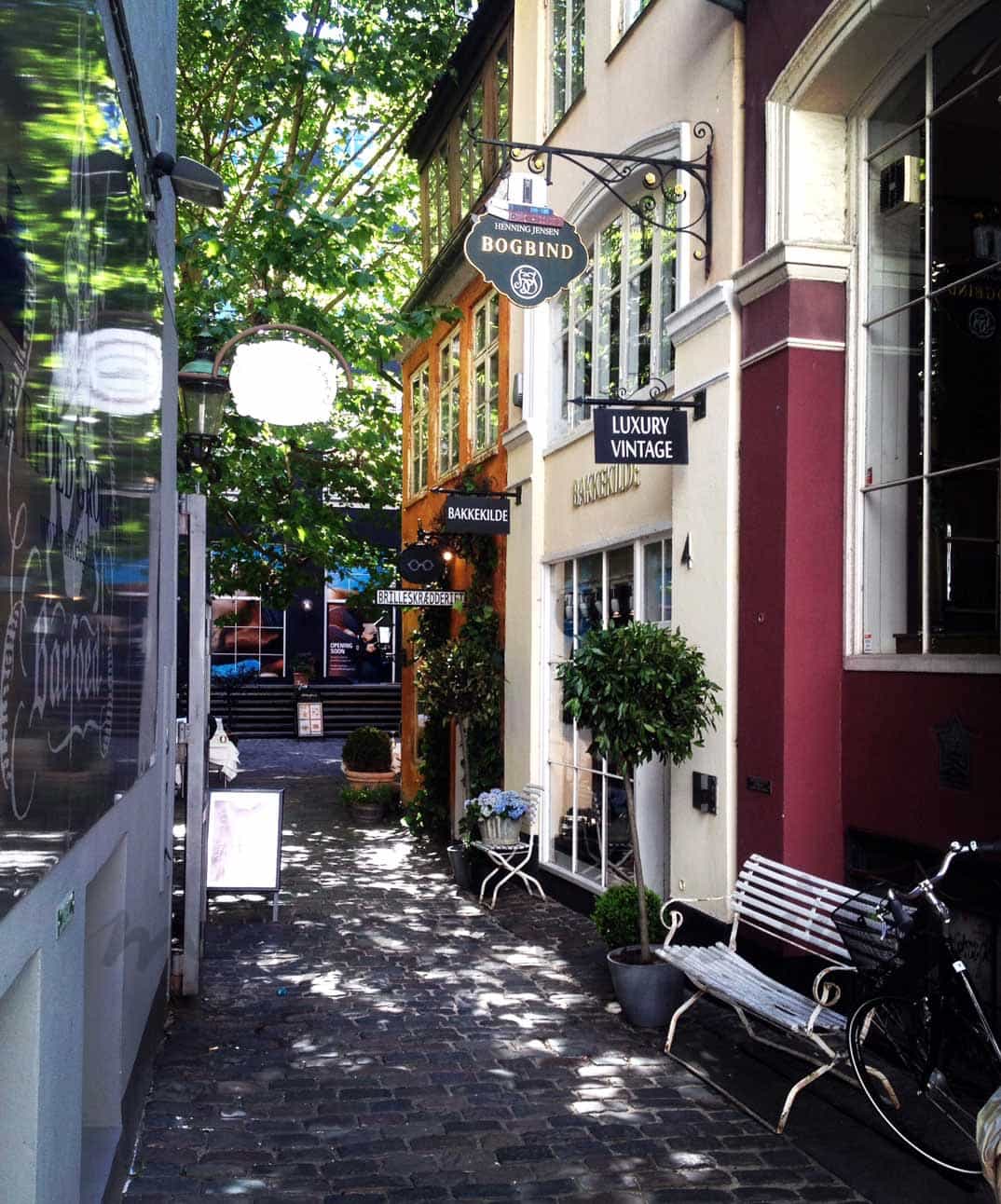 De compras por Copenhague