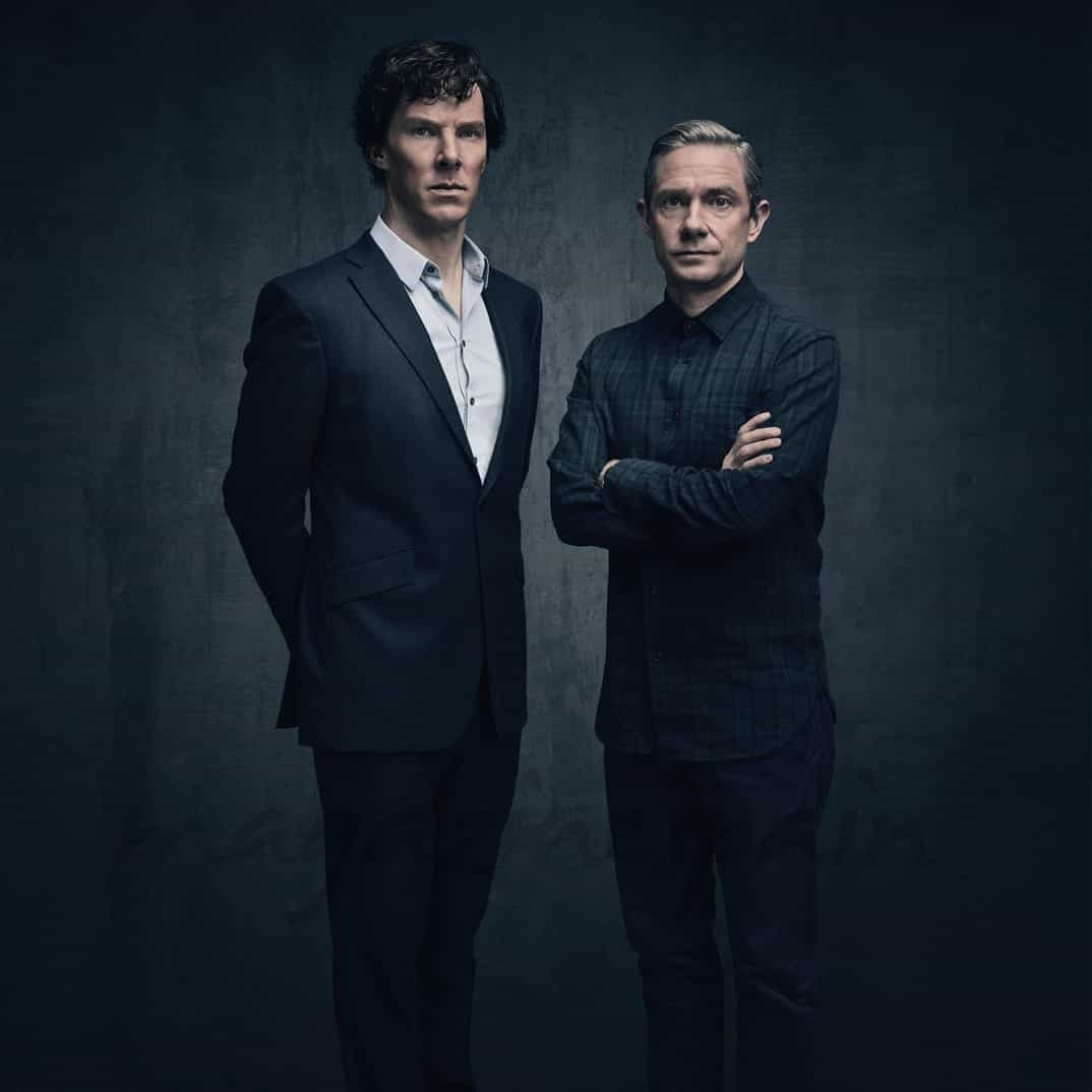 Benedict Cumberbatch, Martin Freeman - Sherlock - © Hartswood Films - Todd Antony 