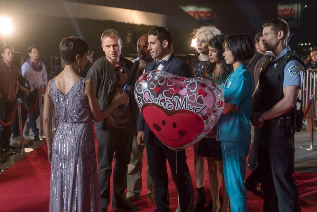 Brian J. Smith, Doona Bae, Max Riemelt, Miguel Angel Silvestre, Tina Desai - Sense8 - © Netflix