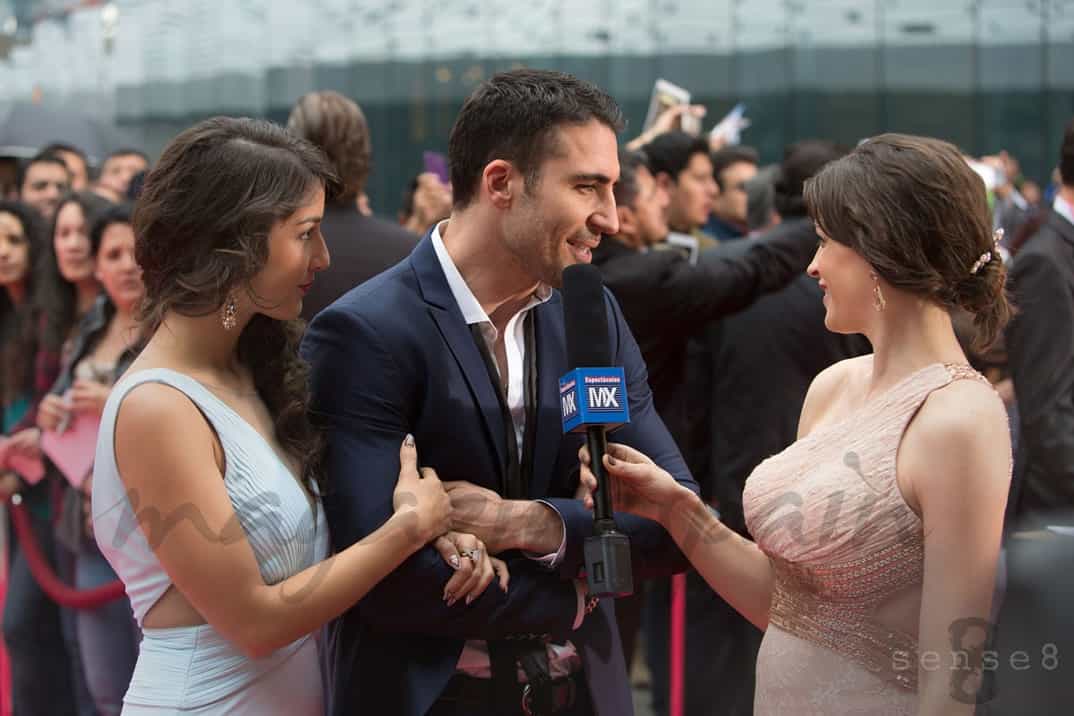 Erendira Ibarra, Miguel Angel Silvestre "Sense8"- © Netflix