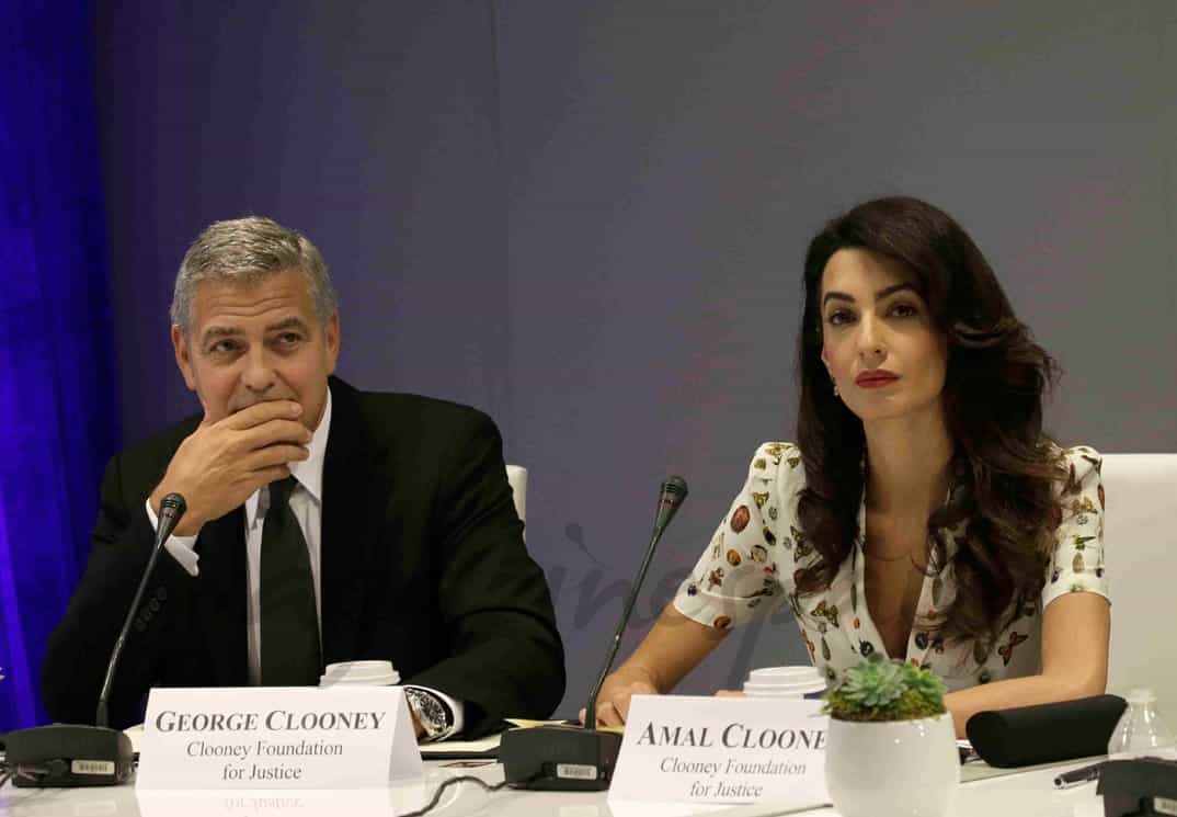 George Clooney y Amal Clooney