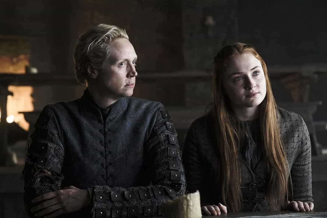 Gwendoline Christie y Sophie Turner © HBO