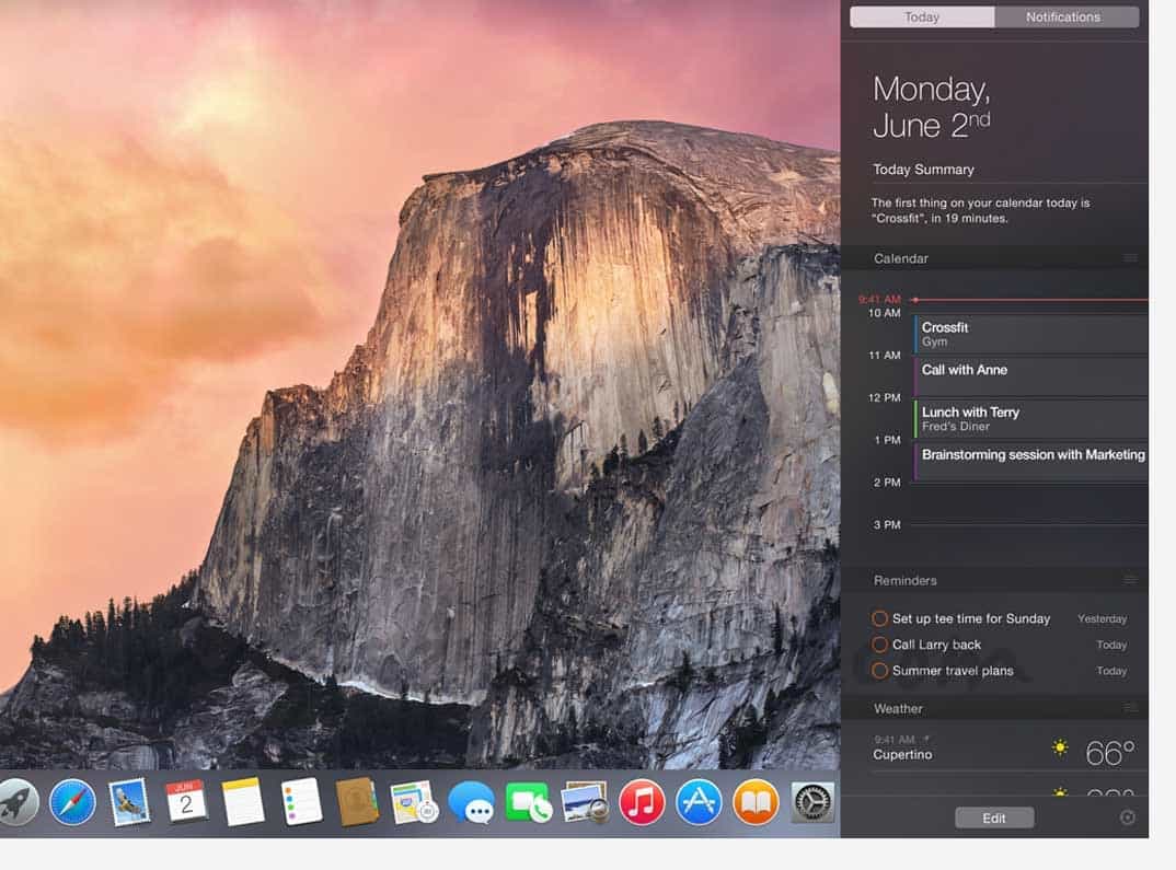 OS-X-Yosemite-Notificaciones-diarias foto web Appel