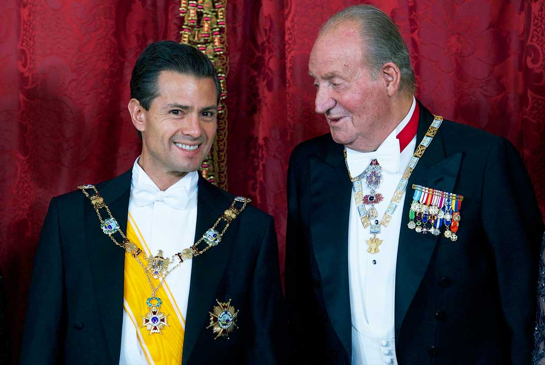 Rey-Juan-Carlos-y-Presidente-de-Mejico