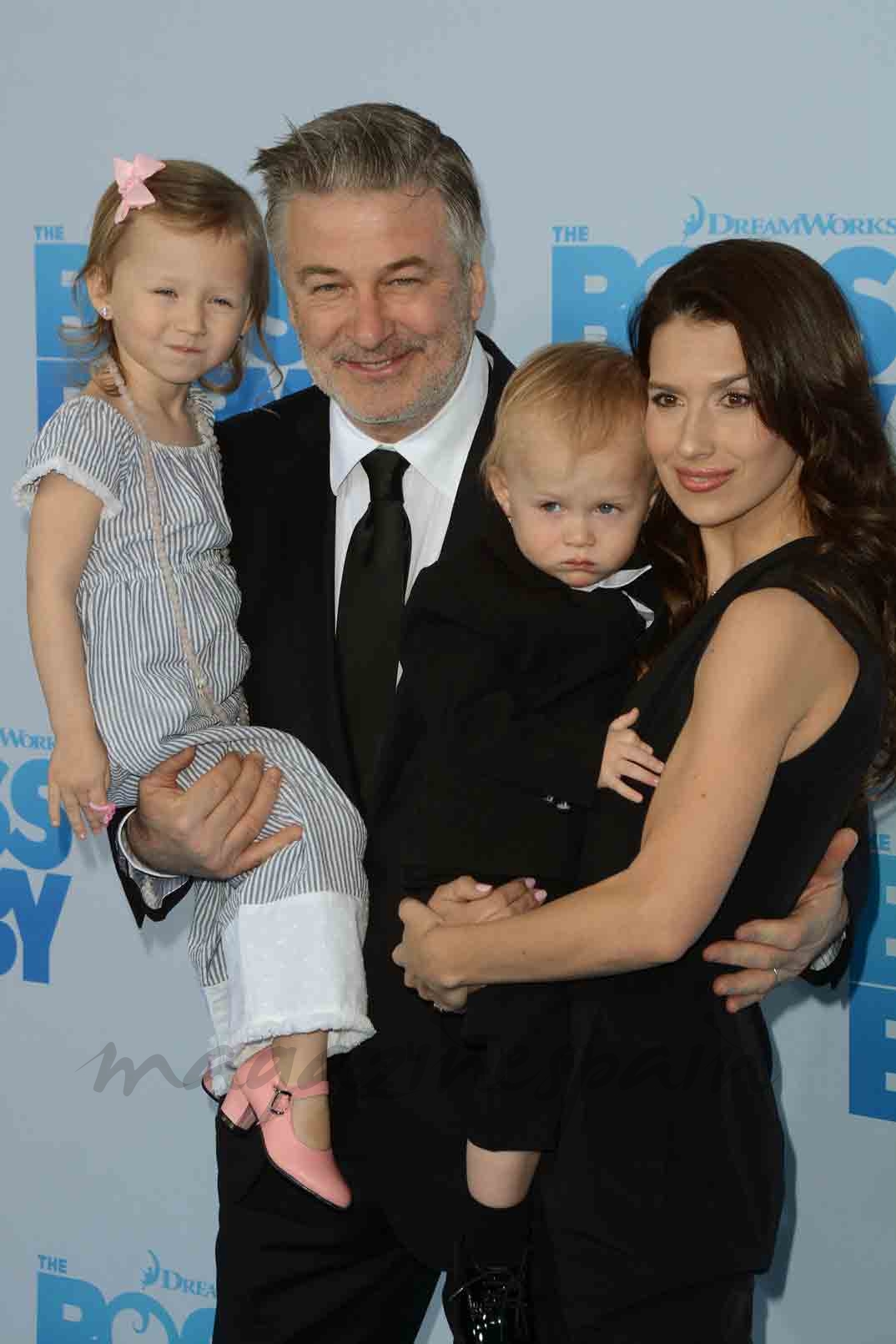 alec baldwin y su familia