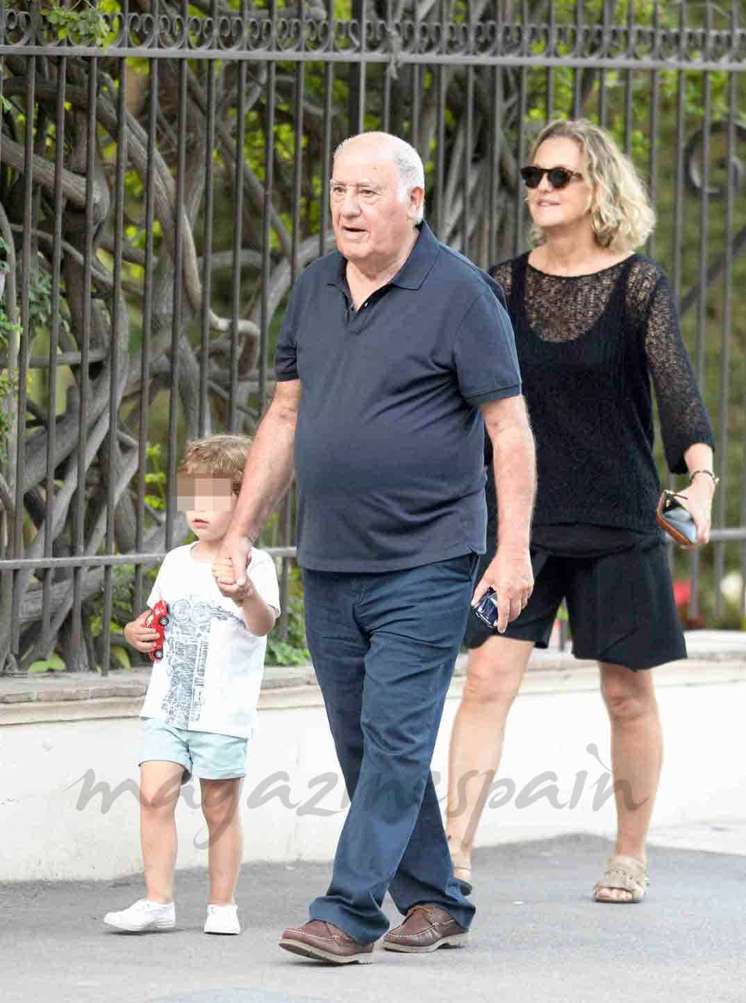 amancio ortega vacaciones en familia en saint tropez