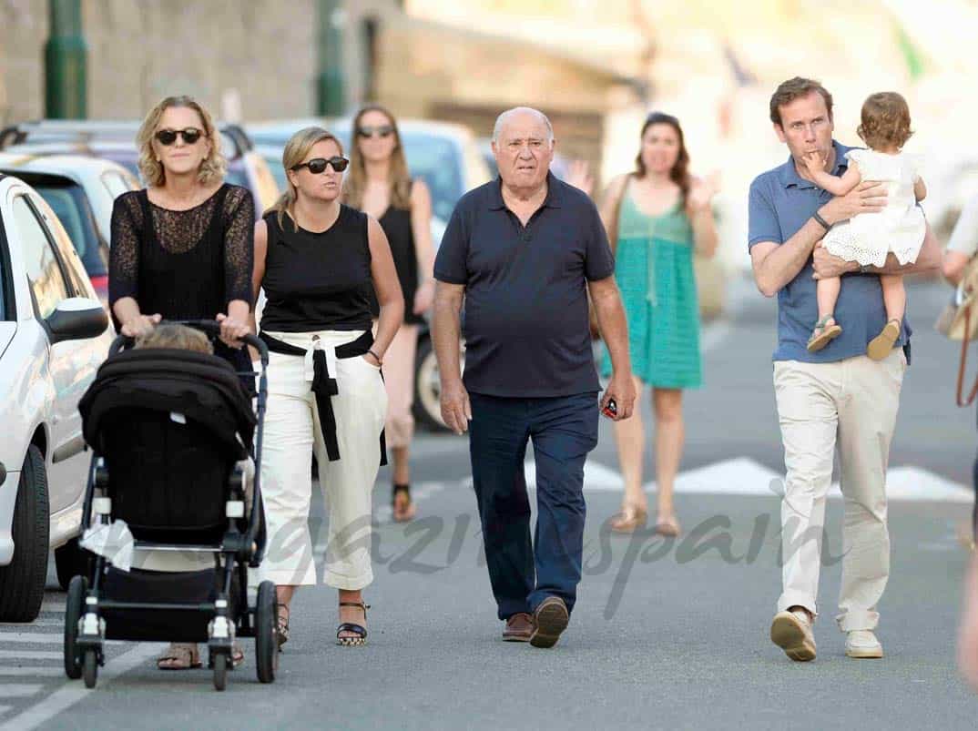 amancio ortega vacaciones en familia en saint tropez