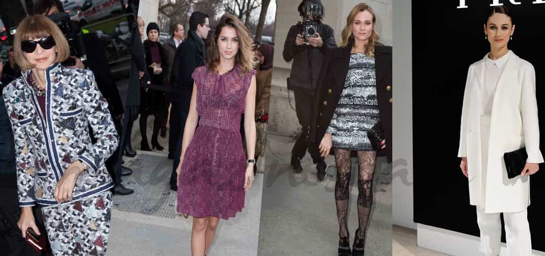 anne wintour ana de armas diane kruger y olga kurylenko