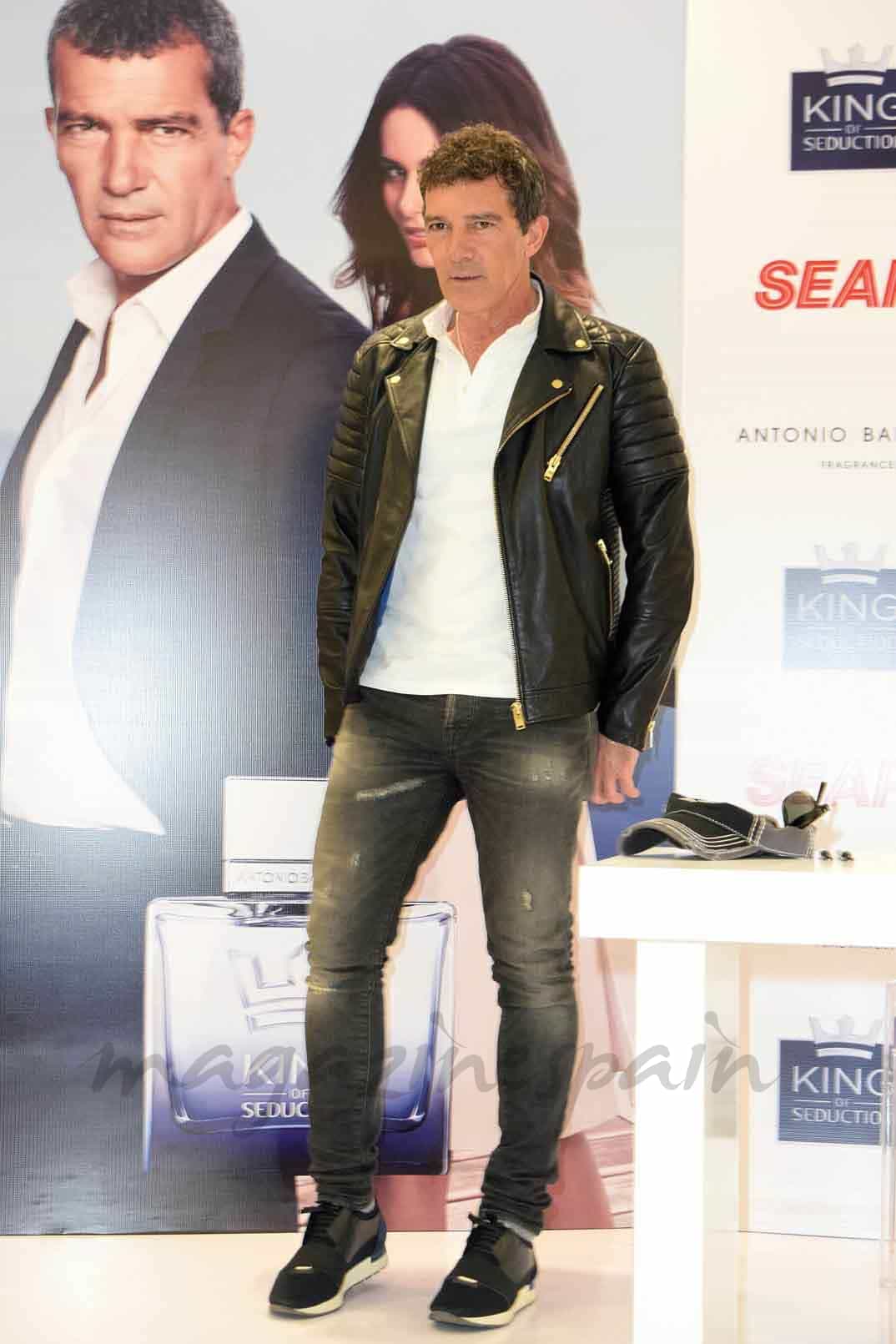 antonio banderas presenta su perfume