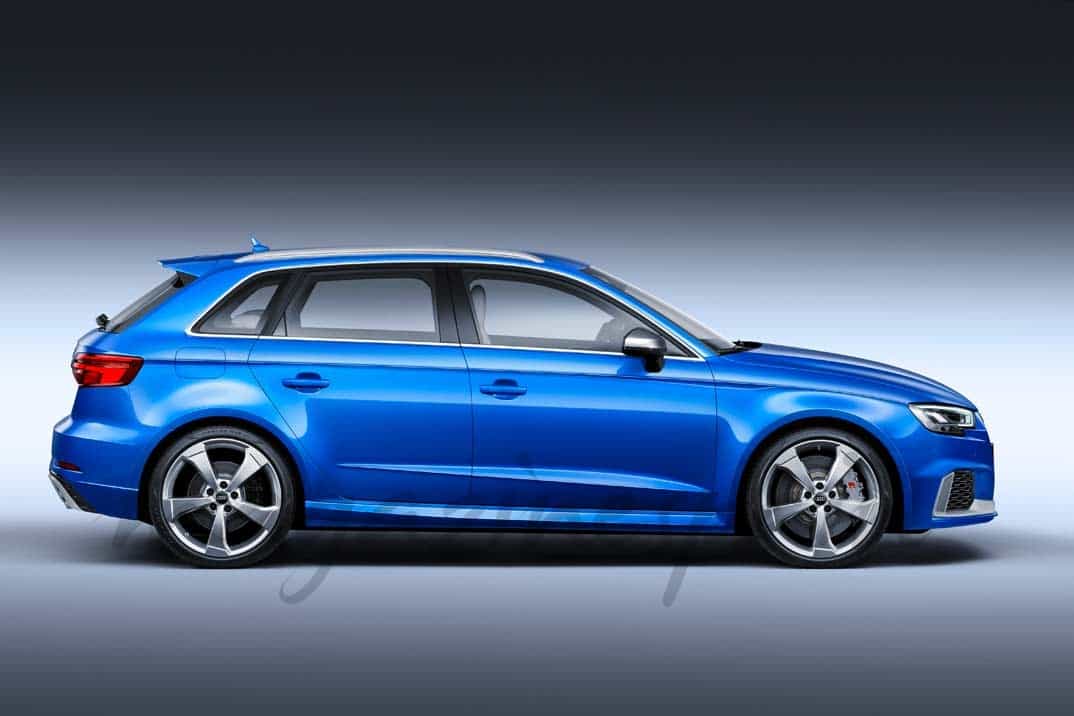 audi-rs3-sportback el 5 cilindros mas rapido del mundo