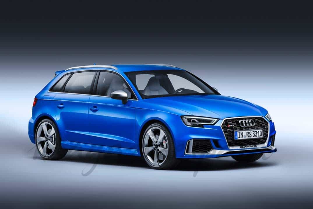 audi-rs3-sportback el 5 cilindros mas rapido del mundo