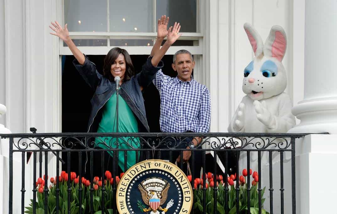 barack-obama-y-michelle-obama celebran la pascua en la casa blanca