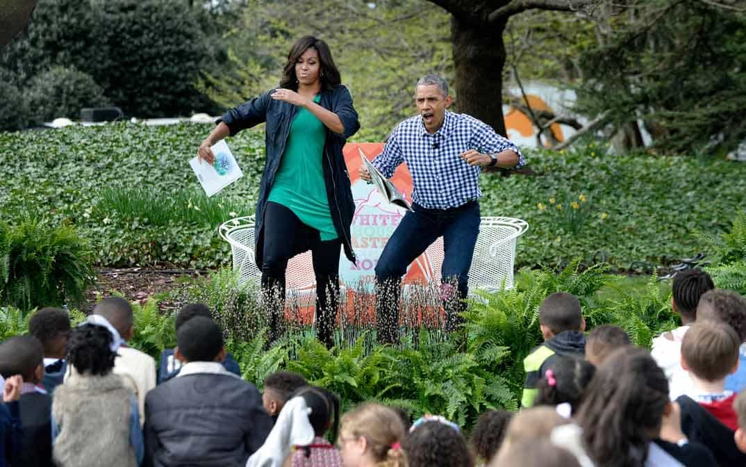 barack-obama-y-michelle-obama celebran la pascua en la casa blanca