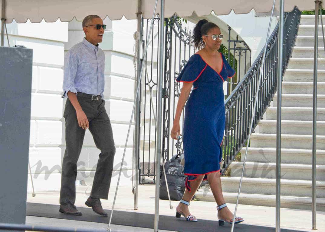 familia obama comienza sus cacaciones