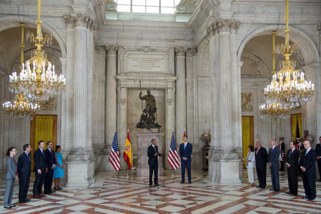 barack obama en madrid