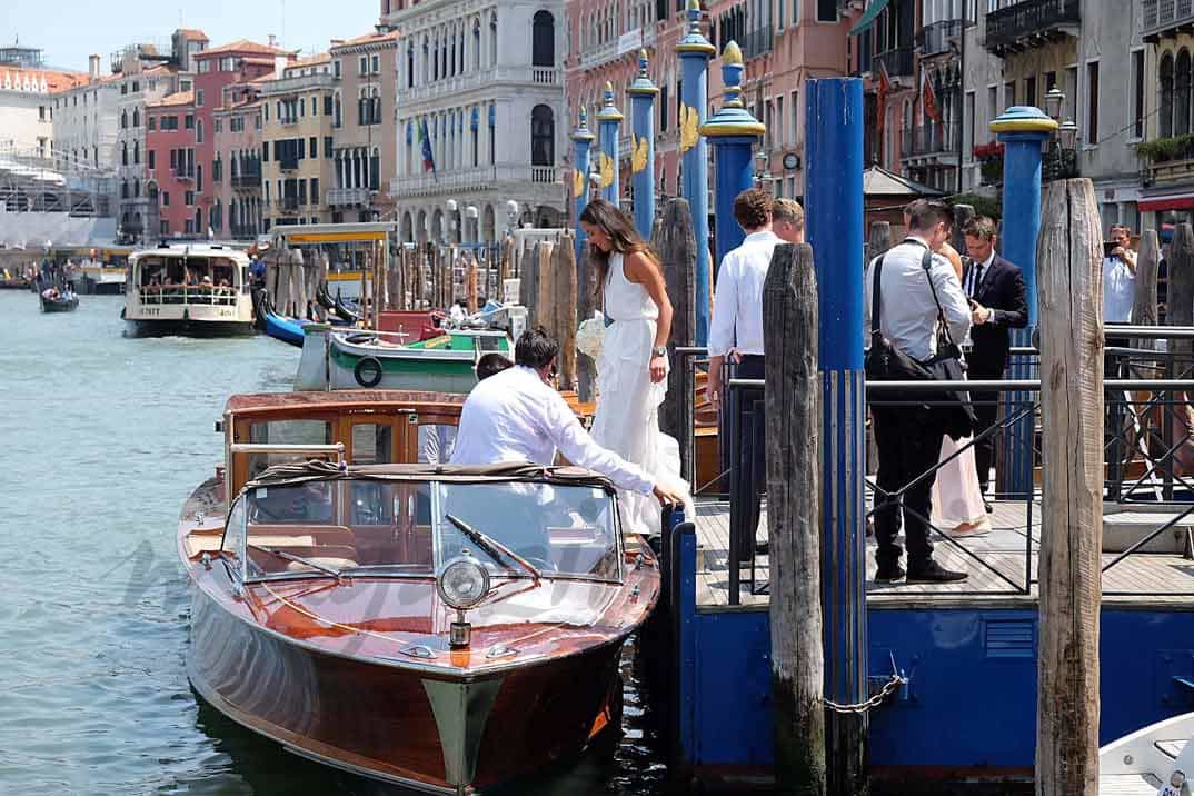 bastian schweinstelger y ana ivanovic boda en venecia