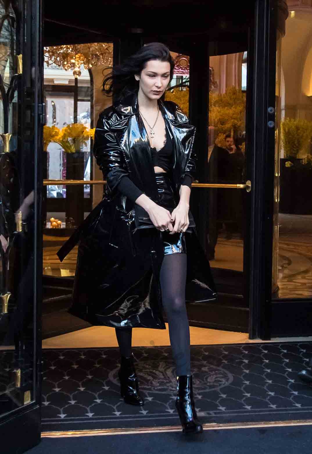 bella hadid lecciones de moda en paris