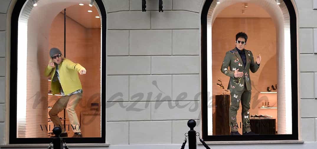 ben-stiller-y-owen-wilson-en-valentino-roma de maniquies