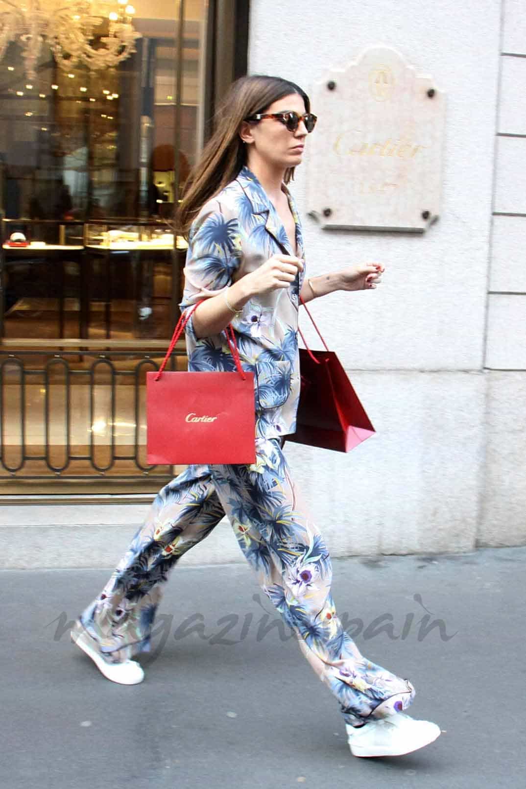 branca brandolini en pijama