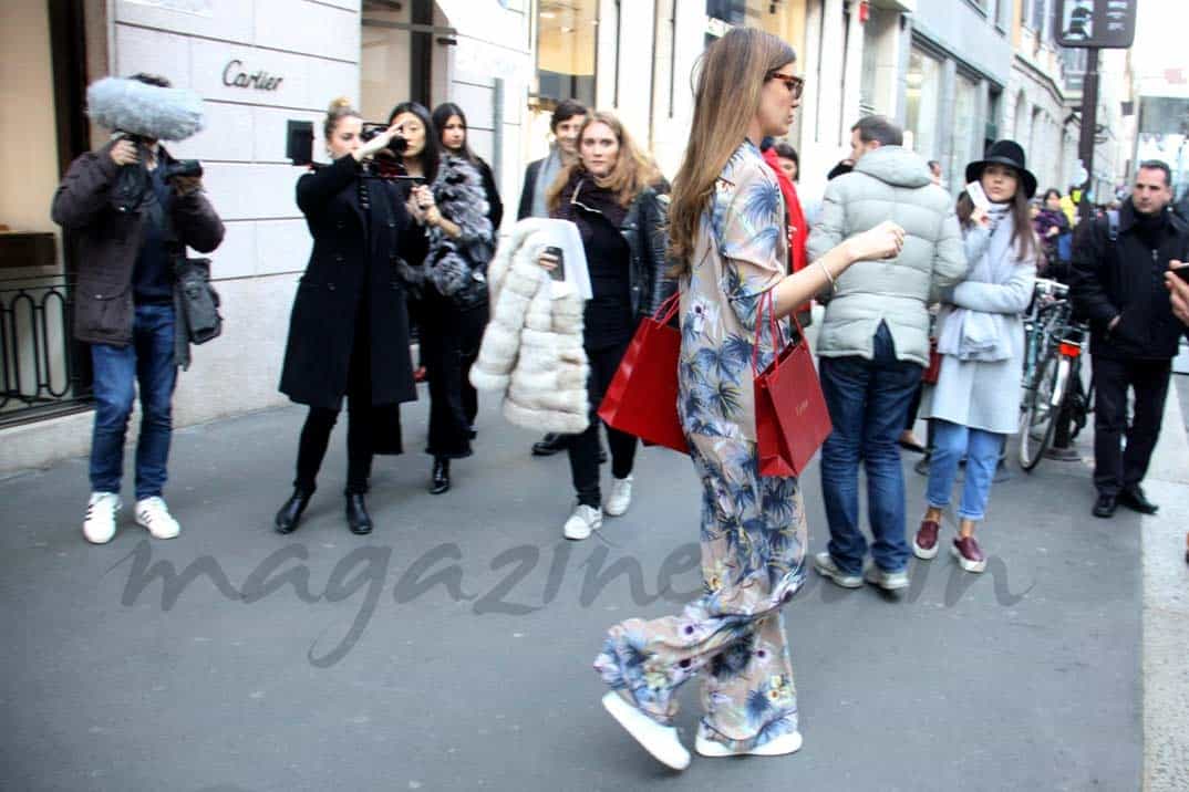 blanca brandolini en pijama