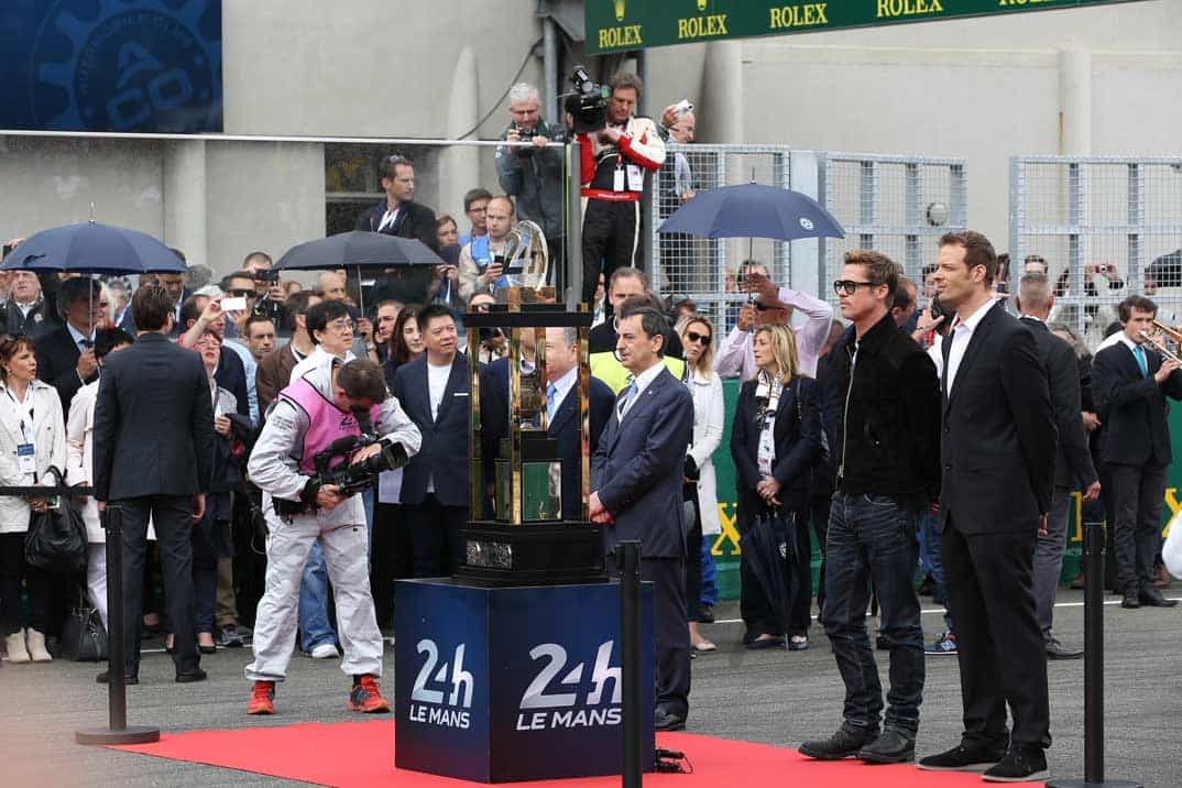 brad pitt en le mans