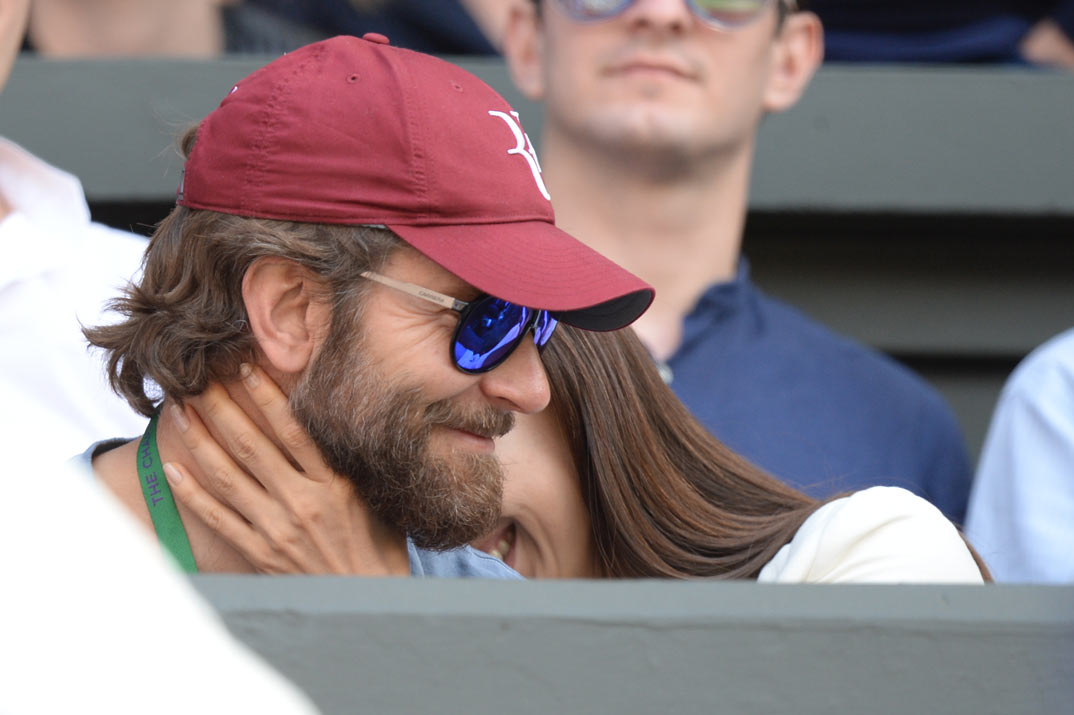 bradley cooper e irina shayk amor en wimbledon