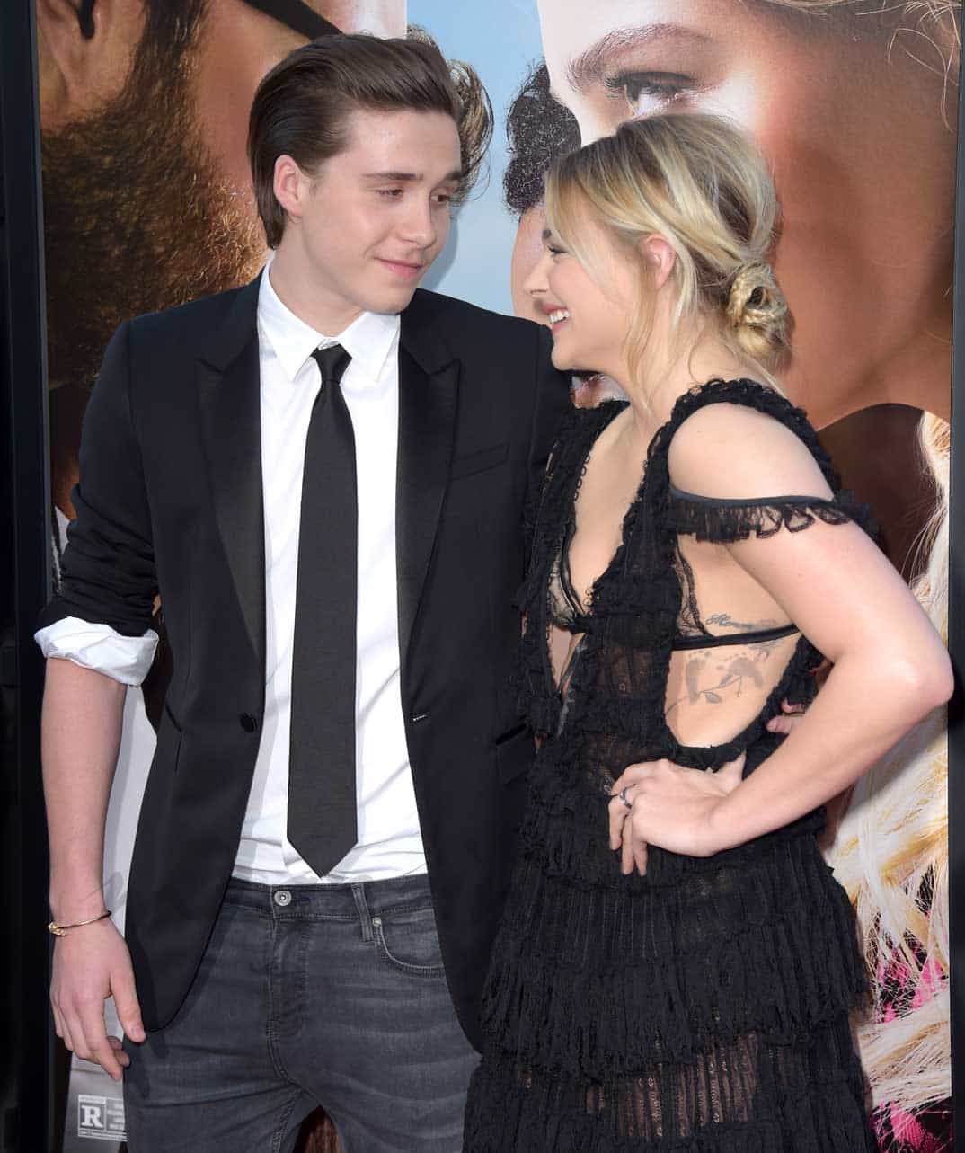 Brooklyn Beckham y Chloe Moretz