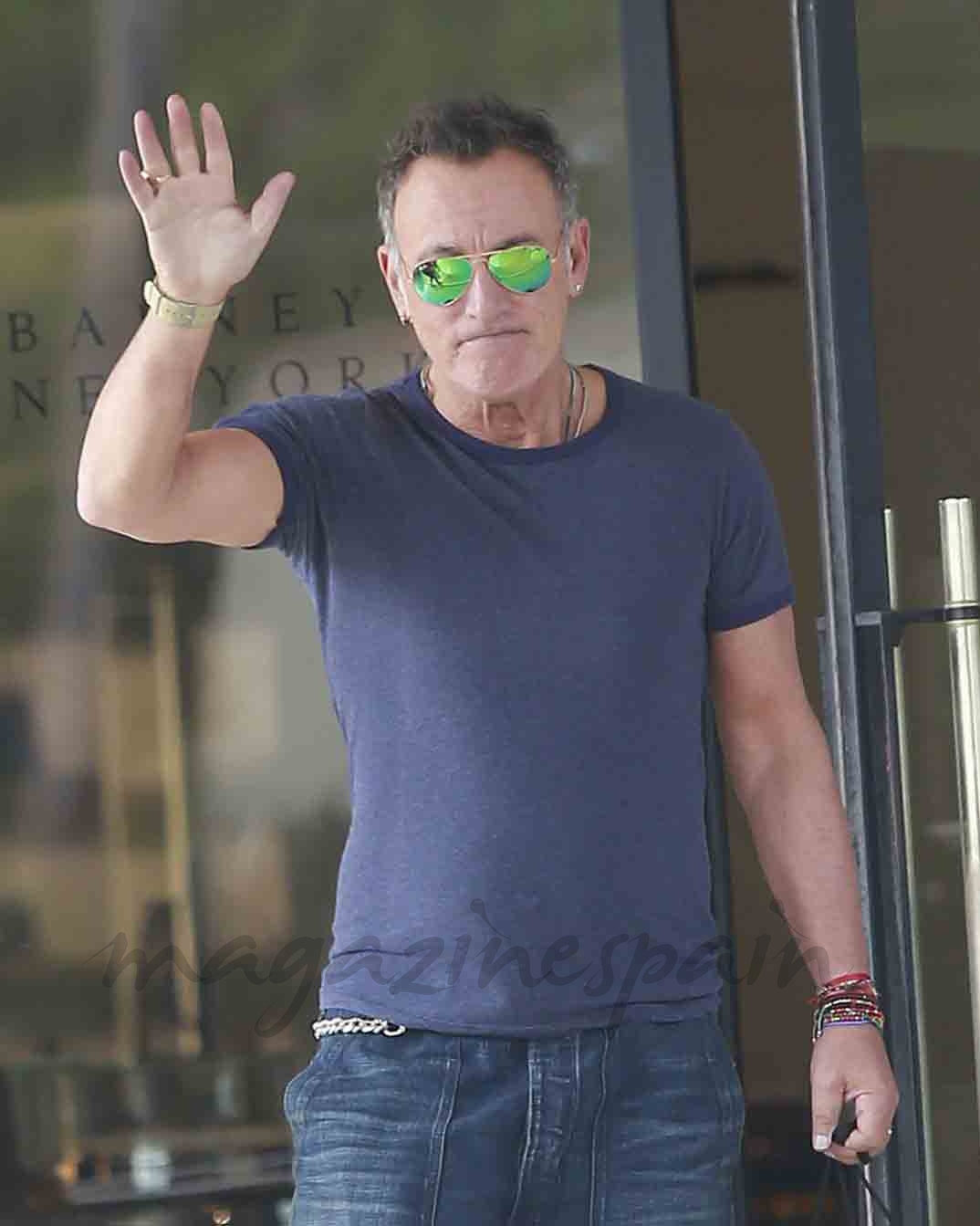 bruce springsteen saluda a sus fans