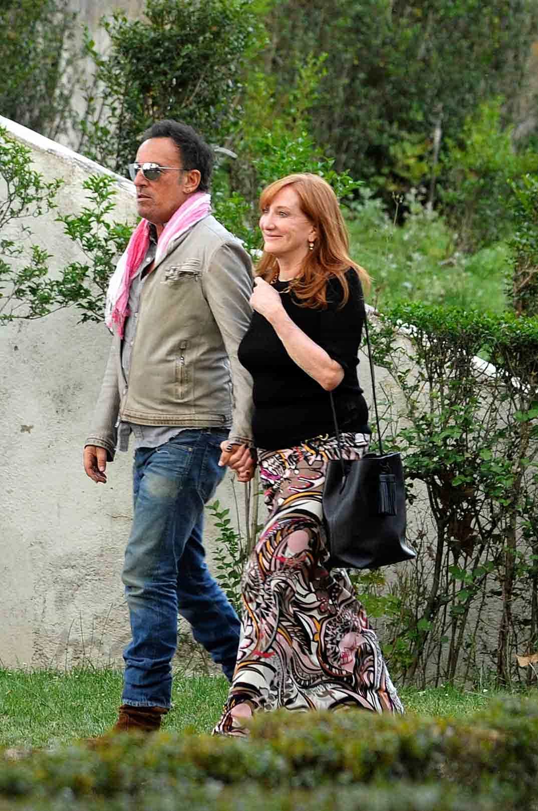 bruce-springsteen-y-patti-scialfa en el campeonato de hipica de madrid