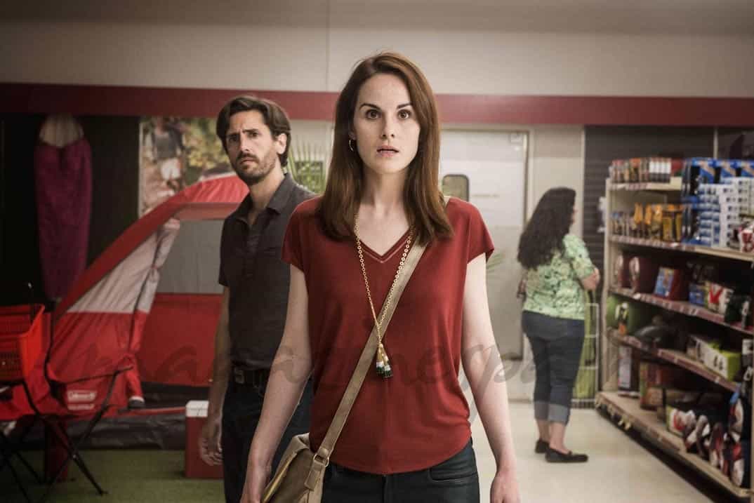 Juan Diego Botto y Michelle Dockery en "Buena conducta" © TNT