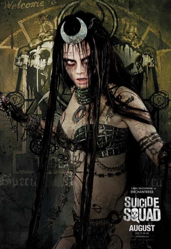 Cara Delevingne es Enchantress en "Escuadrón Suicida"