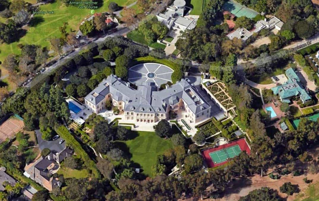 David Beckham casa (Imagen Google Maps)