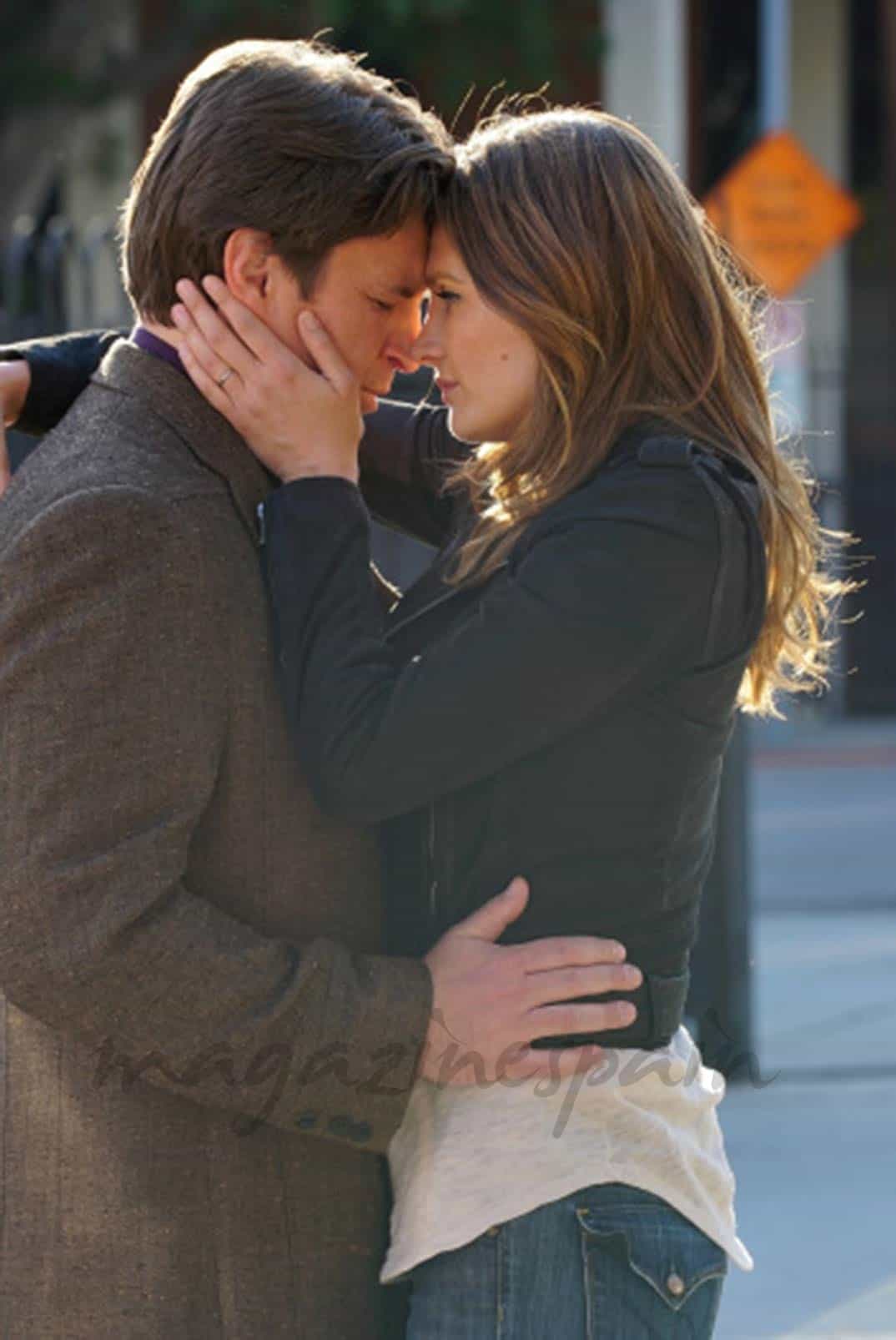 Stana Katic y Nathan Fillion - Castle