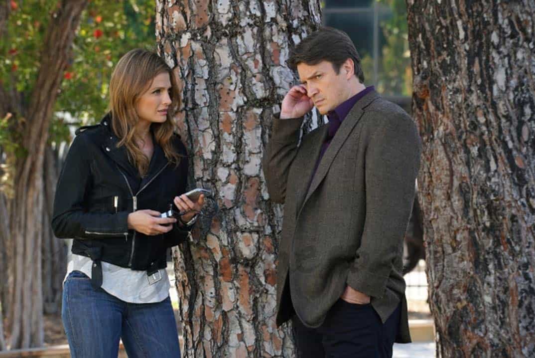 Stana Katic y Nathan Fillion - Castle