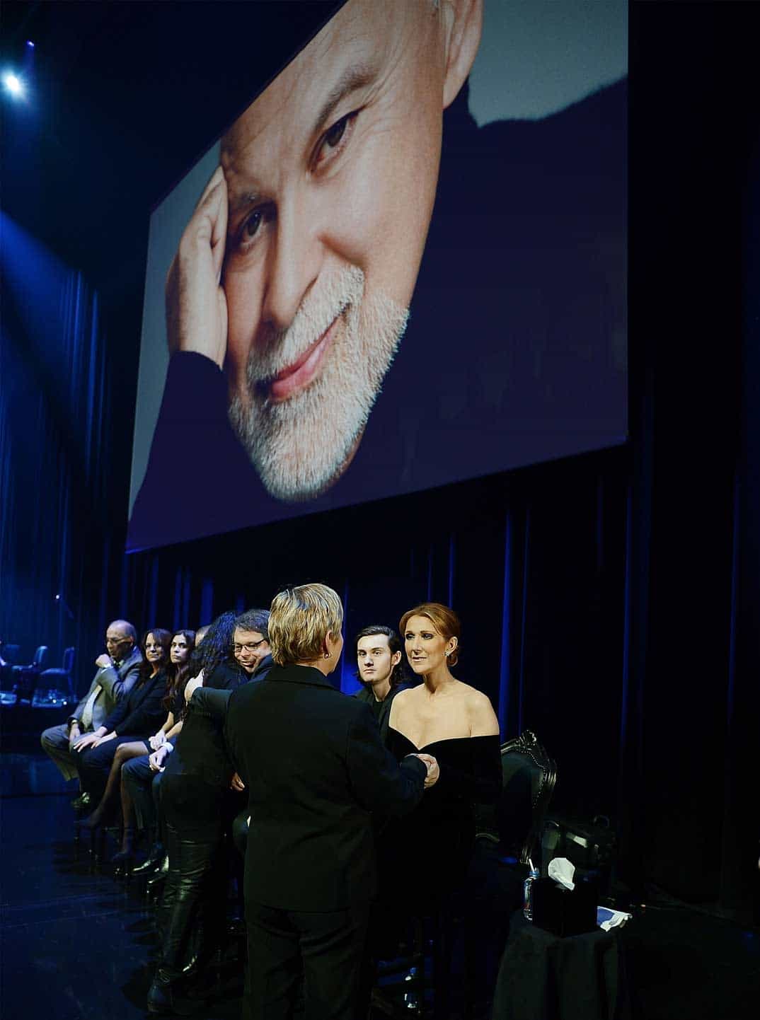 celine dion homenaje a su marido en las vegas