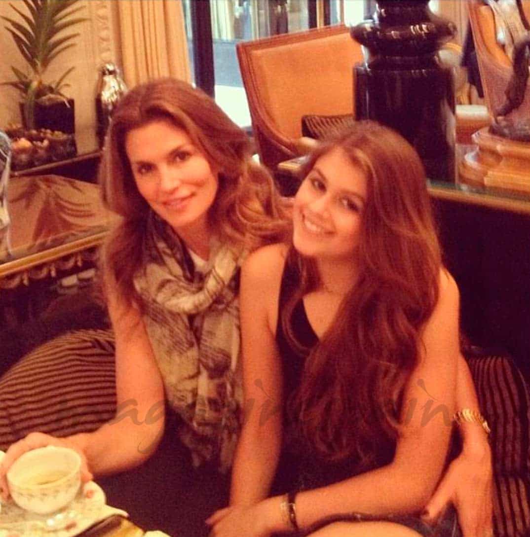 cindy crawford y kaia gerber