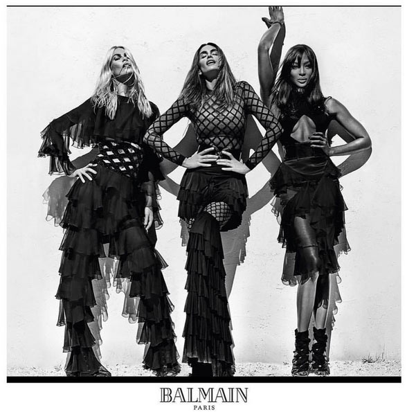 claudia-shiffer-cindy-crawford-y-naomi-campbell elegidas por balmain