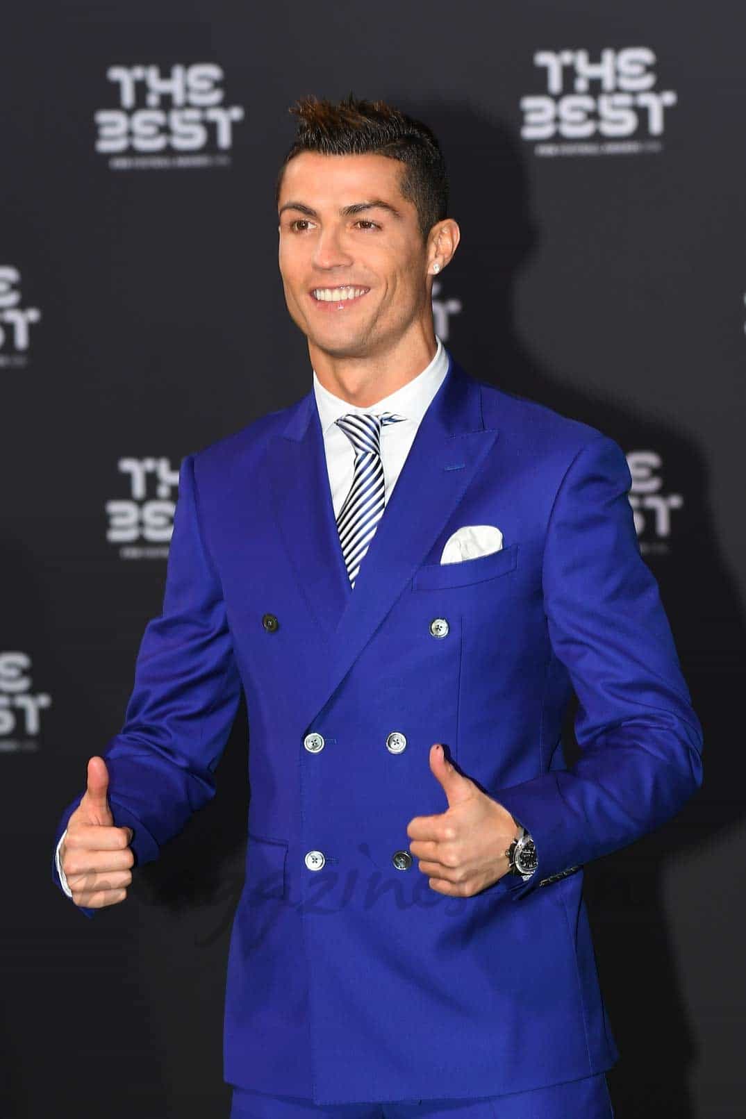 cristiano ronaldo elegido the best