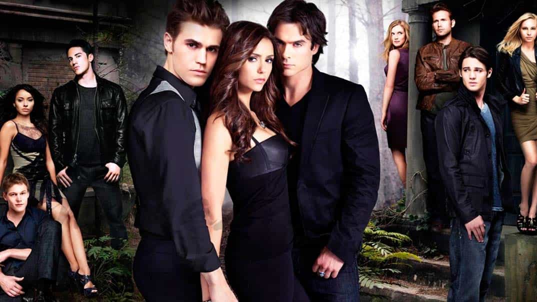 Ian Somerhalder, Nina Dobrev, Paul Wesley © The CW Television Network