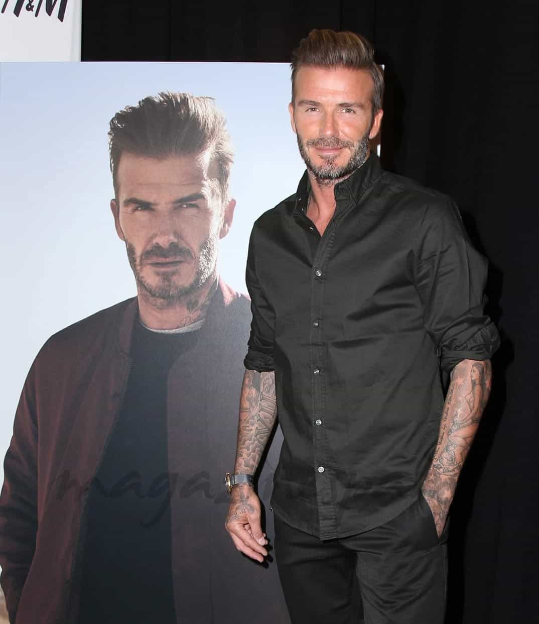 david beckham solidario con hm