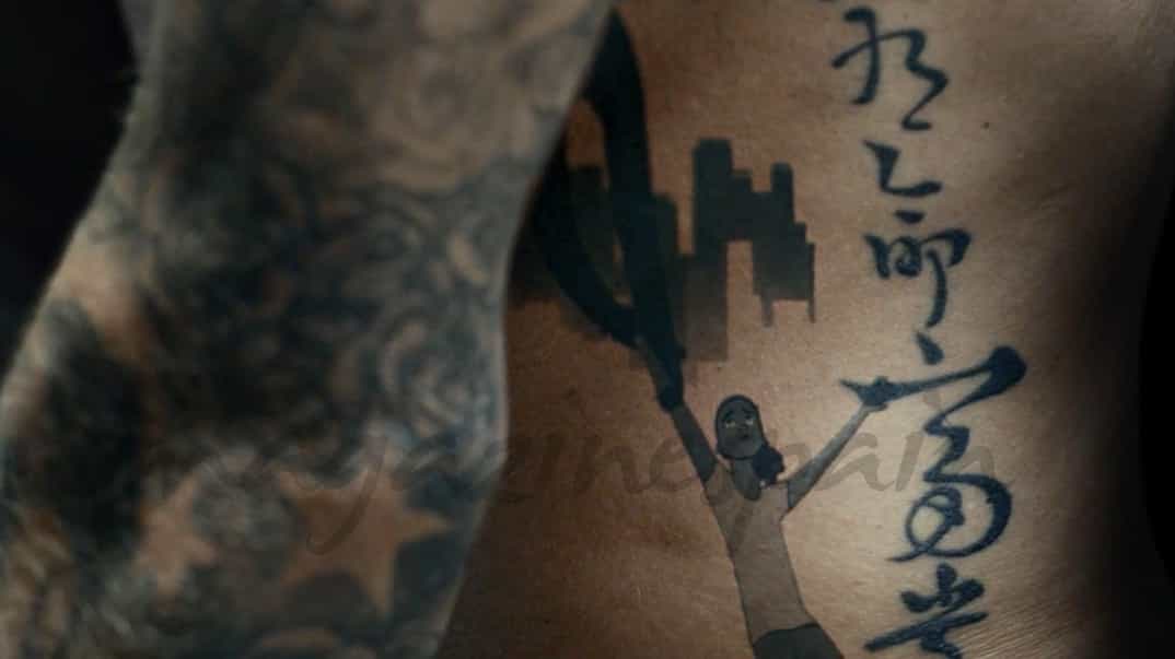 david beckham tatoo por una buena causa