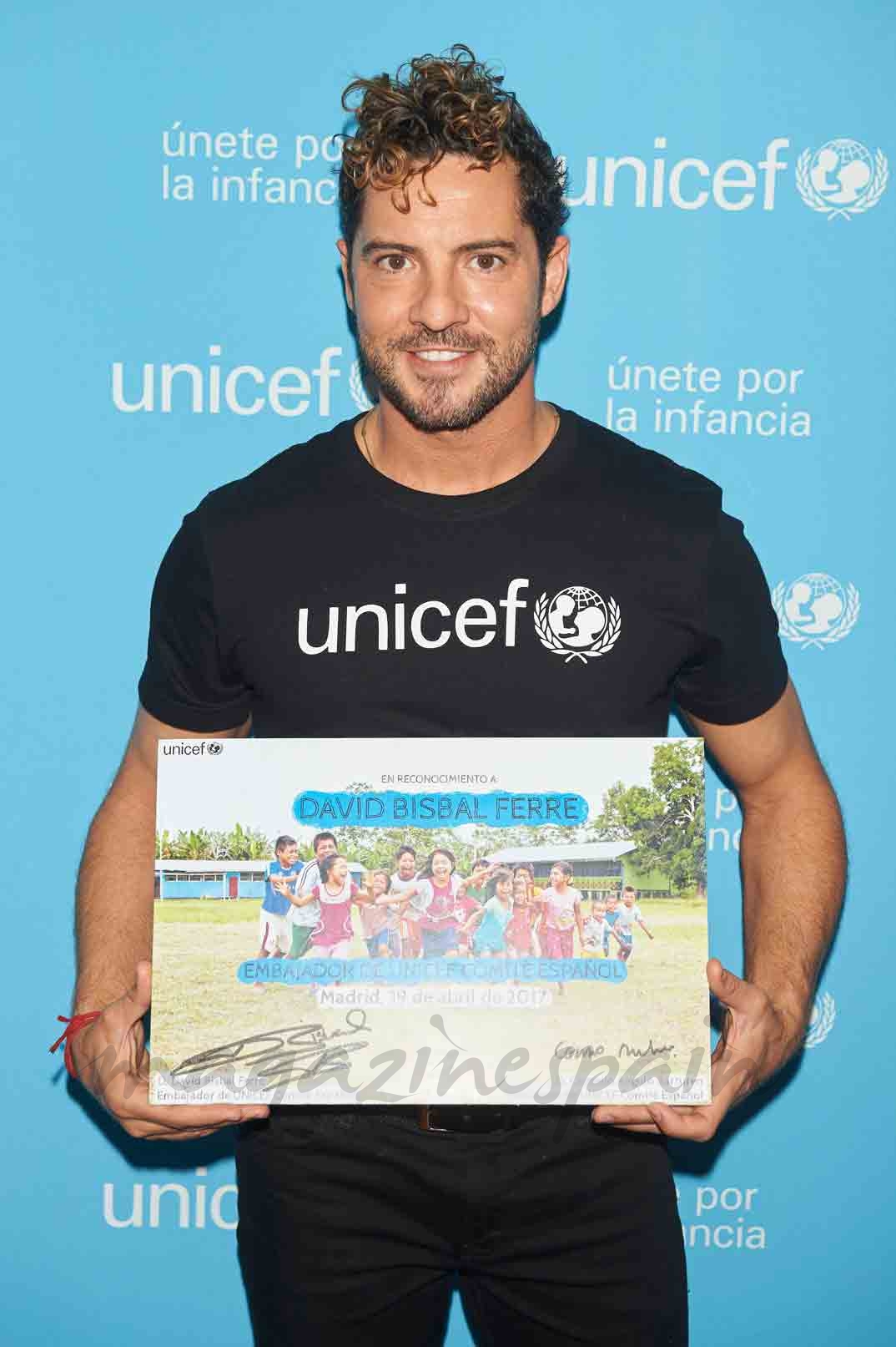 david bisbal embajador de unicef