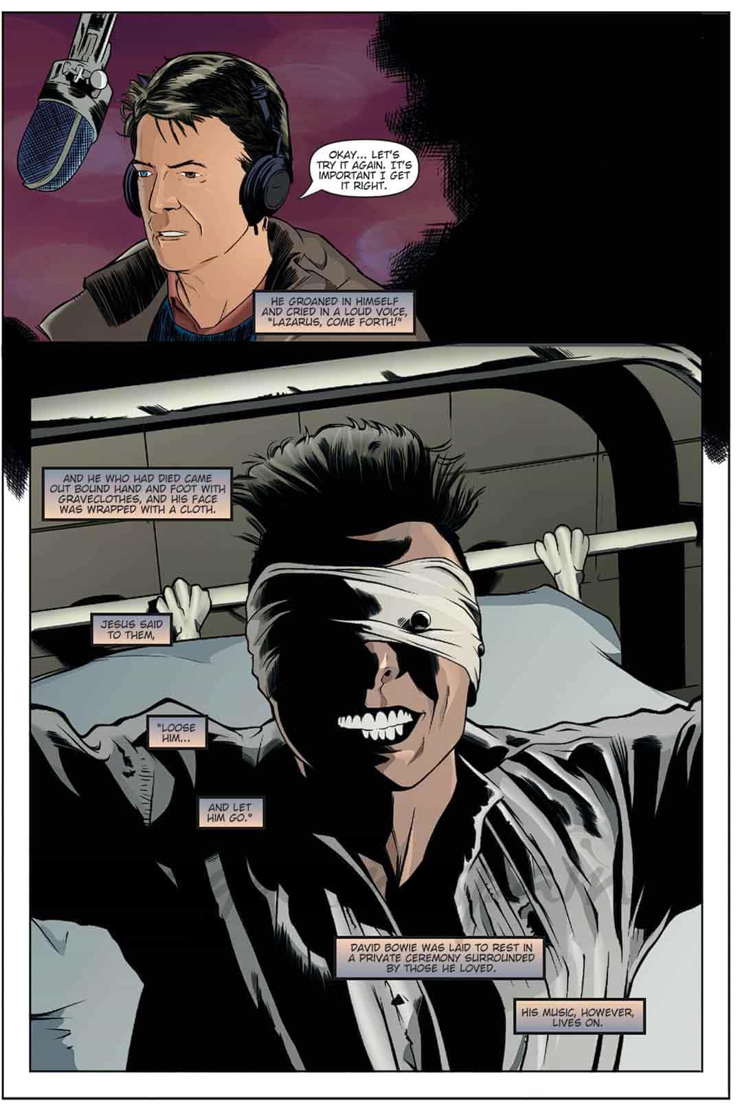 david bowie comic