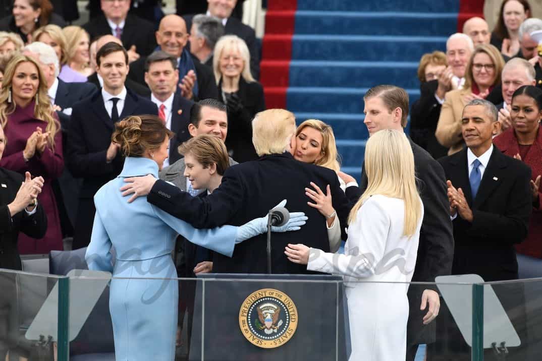 Donald Trump y su familia