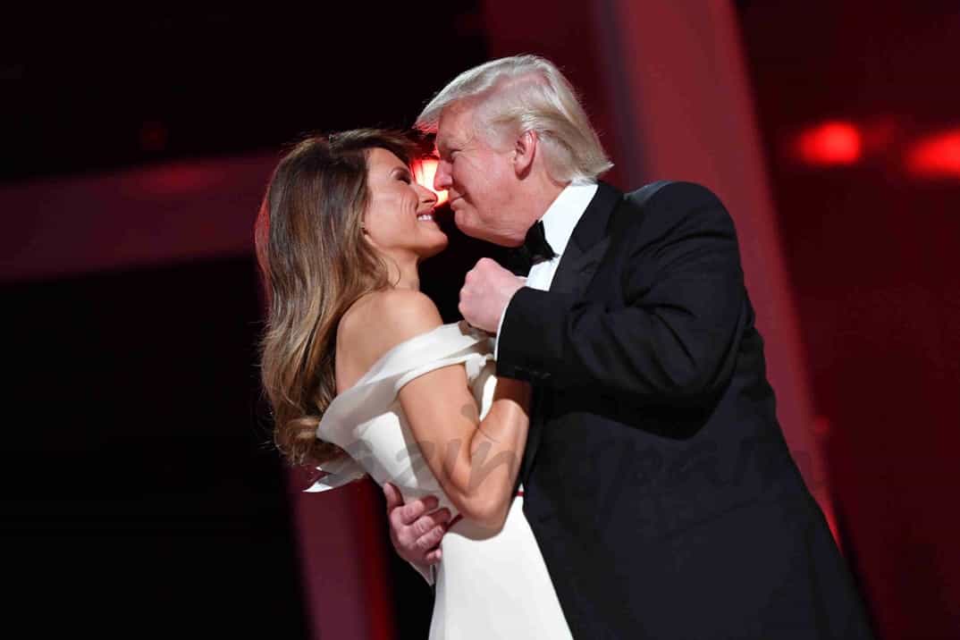 Melania Trump y Donald Trump