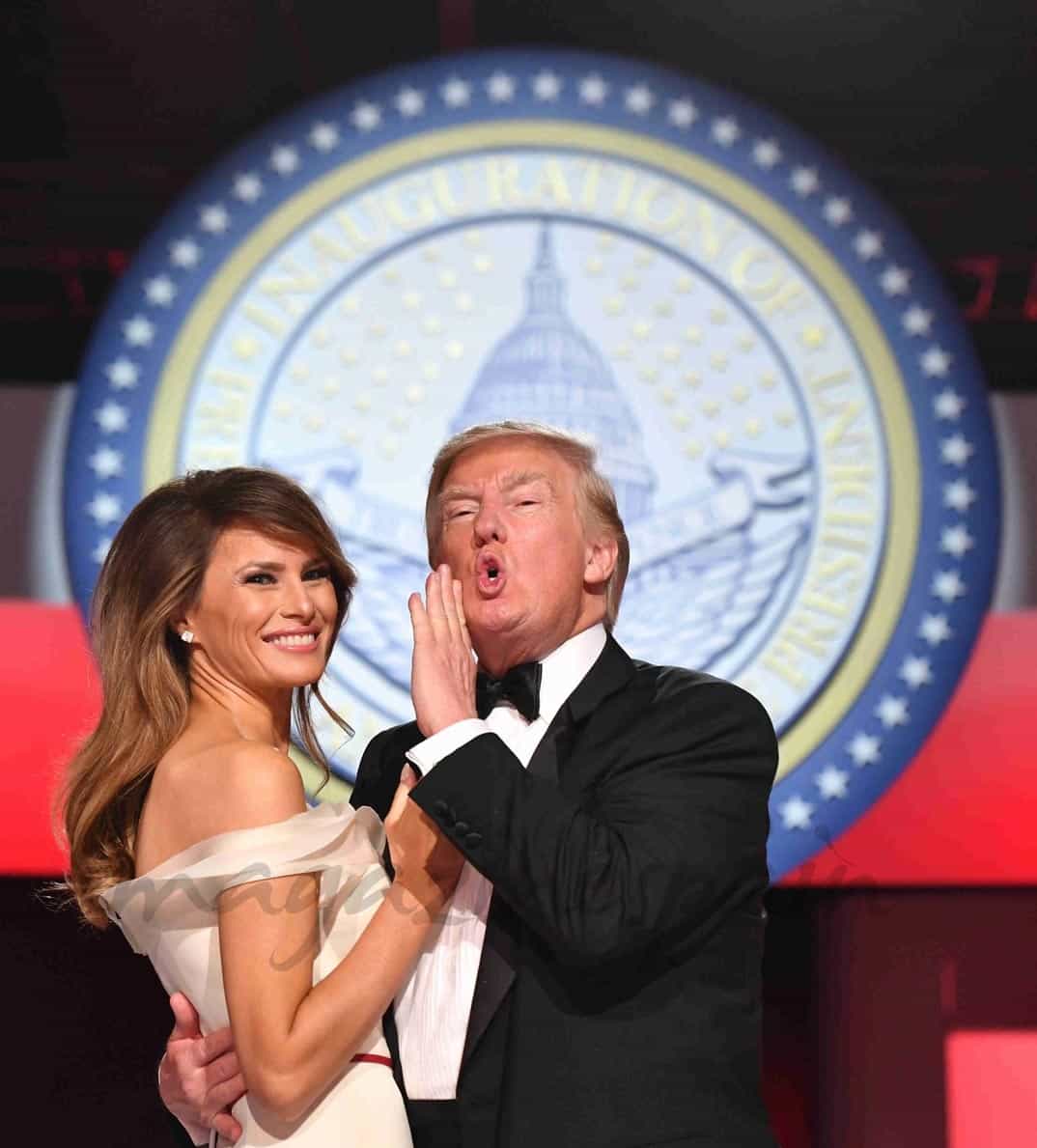 Melania Trump y Donald Trump